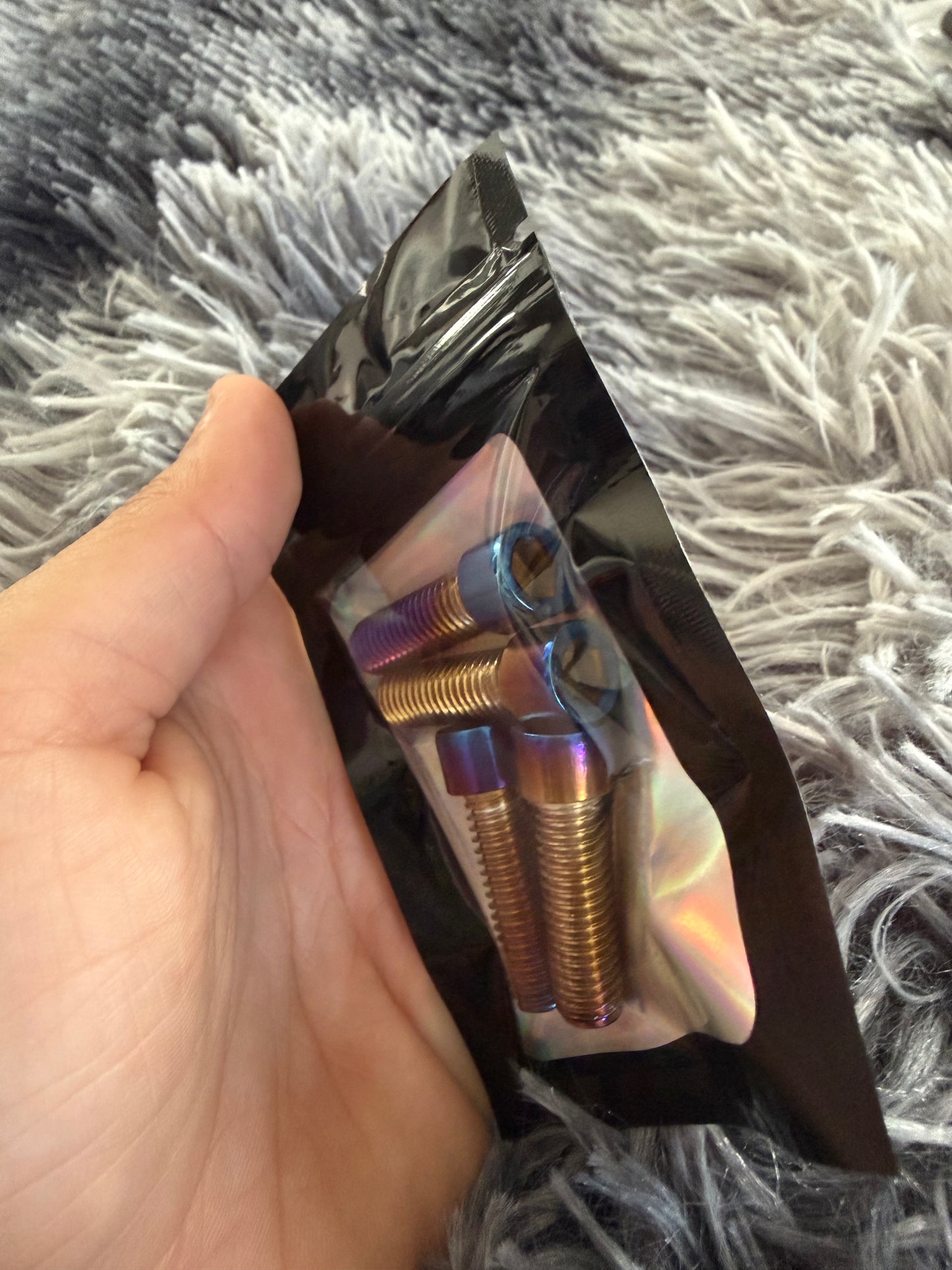Titanium bolts for handle bars FIT YOZMA/TUTTIO